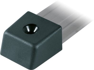 [R-RC13080] Ronstan Serie 30 Tappo terminale, plastica, 37mm x 37mm