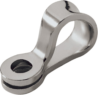 [R-RF1050] Ronstan Cáncamo con becket - Orificio de montaje 5mm (3/16”), Acero inoxidable 316