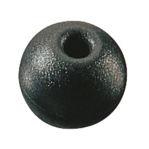 [R-RF1316BLK] Ronstan Boule de terminaison - 25mm, noir