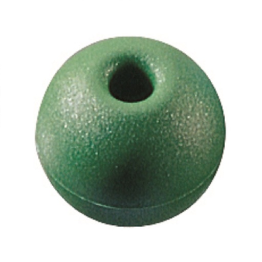 [R-RF1316GRN] Ronstan Tie Ball - 25mm, green