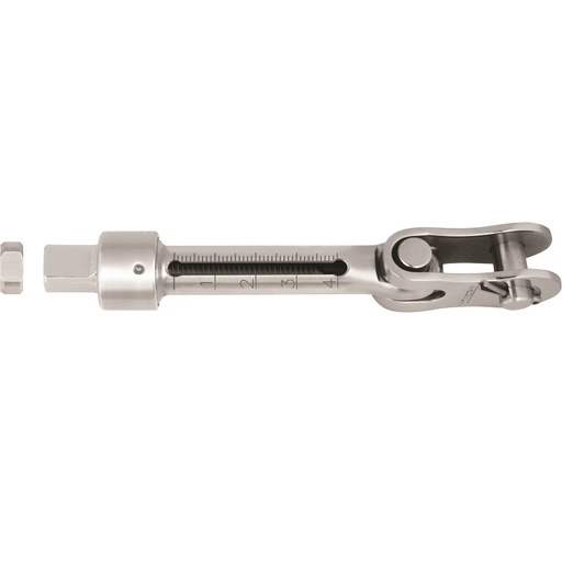 [R-RF1481-05] Ronstan Corpo arridatoio con terminale a snodo & controdado - 5/16" UNF