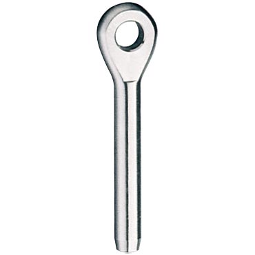 [R-RF1501M0708] Ronstan Swage Eye, 7mm and 9/32" Wire, 12.7mm (1/2”) Hole