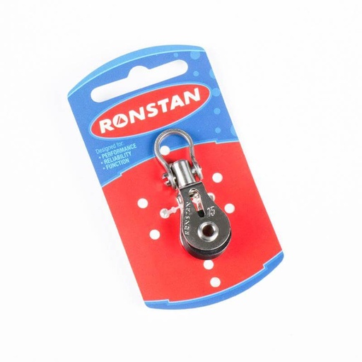 [R-RF15100] Ronstan S15 BB Block,Single Swivel Head