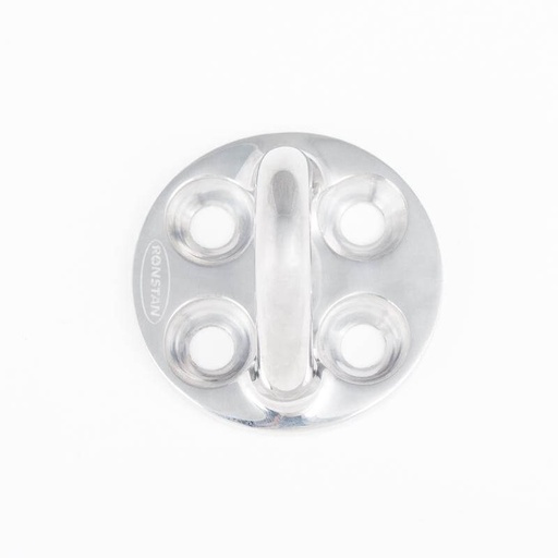 [R-RF2429-08] Ronstan Padeye, base rotonda, 4XM8 (5/16”) fori