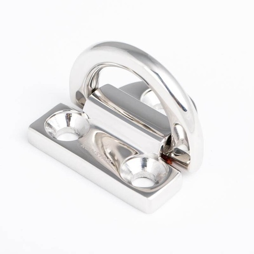 [R-RF2436-06] Ronstan Pontet rabattable, simple, 3 X M6 (1/4') trous