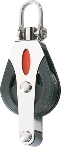 [R-RF30110] Ronstan S30 BB Single Block - becket, swivel shackle head
