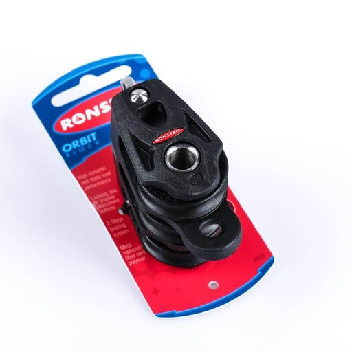 [R-RF35312] Ronstan Series 30 Ball Bearing Orbit Block™ - Triple, becquet, tête manille non émerillon