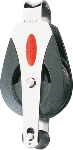 [R-RF40111] Ronstan S40 BB Single Block - becket, loop head