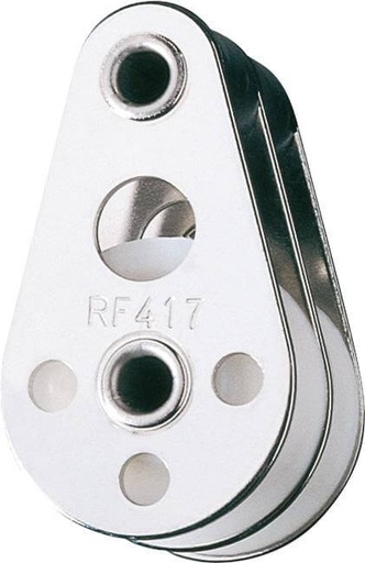 [R-RF417] Ronstan S30 AP Double Block - tube rivet head