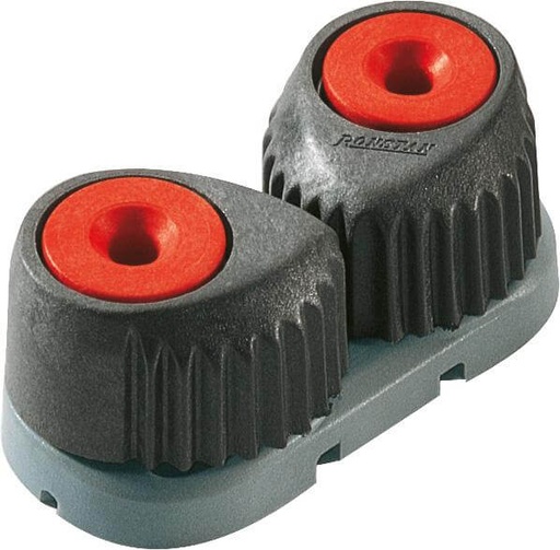 [R-RF5011] Ronstan T-Cleat reforzada con fibra - Mediana, roja