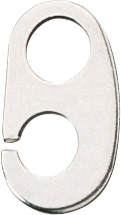 [R-RF536] Ronstan Clip gemella, luce grillo 7mm (9/32")