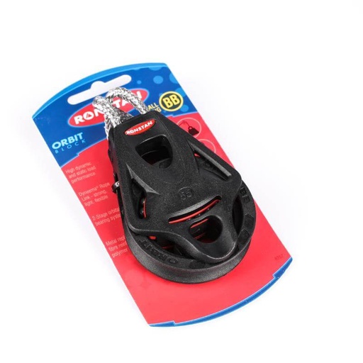 [R-RF55111] Ronstan Series 55 Ball Bearing Orbit Block™ - becquet, tête avec liaison Dyneema®