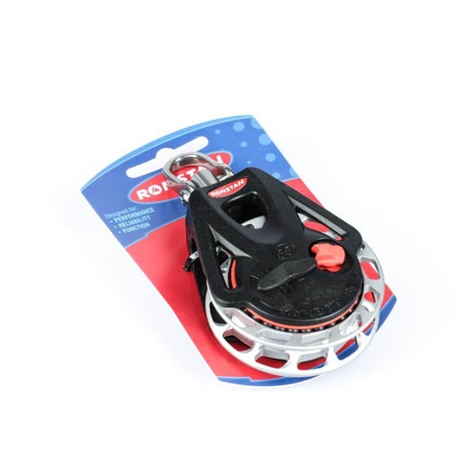 [R-RF56100] Ronstan Series 55 Ball Bearing Ratchet Orbit Block™ - auto und manuell, Wirbelschäkelkopf