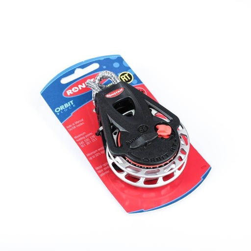 [R-RF56101] Ronstan Series 55 Kugellager Ratschen Orbit Block™ - auto & manuell, Dyneema® Link Kopf