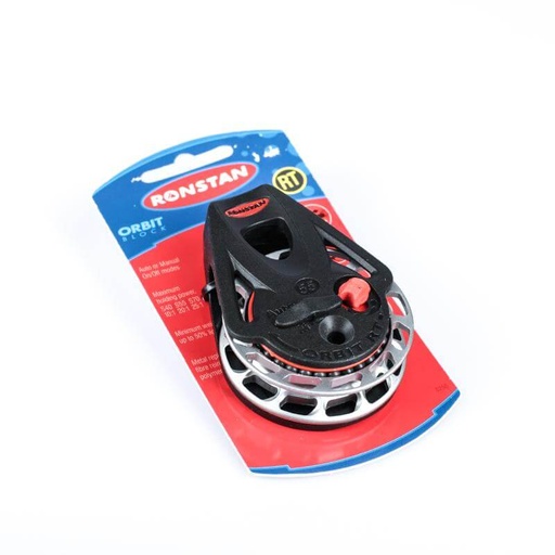 [R-RF56151] Ronstan Series 55 Ball Bearing Ratchet Orbit Block™ - Pouliot à joue, sens horaire, auto et manuel