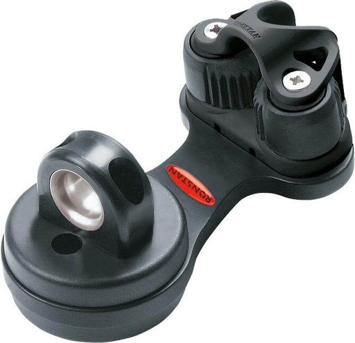 [R-RF60] Ronstan ojo muerto giratorio, mordaza, cabo 3-12mm