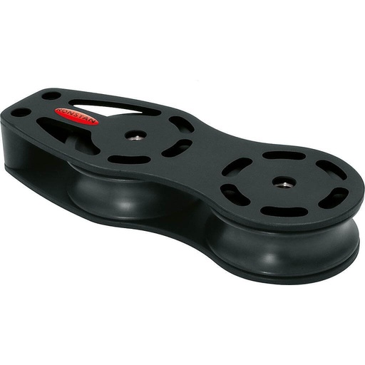 [R-RF61821] Ronstan Serie 60 AP Organizador de cubierta, 2 roldanas