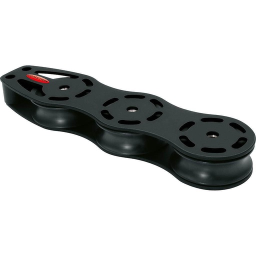 [R-RF61831] Ronstan Serie 60 AP Organizzatore di coperta, 3 pulegge