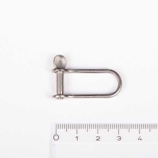 [R-RF621] Ronstan Schäkel, Langer D, Bolzen 4mm, L:26mm, W:10.3mm