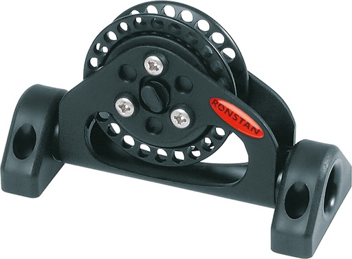 [R-RF62174] Ronstan S60 BB Polea de carraca Ultimate de reenvío bajo pivotante