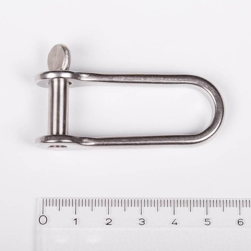[R-RF623] Ronstan Shackle Long Dee - Pin 1/4”, L:43mm, W:14mm