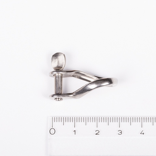 [R-RF627] Ronstan Schäkel, gedreht, Bolzen 4mm, L:22.7mm, W:10mm