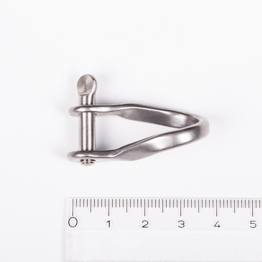 [R-RF628] Ronstan Grillo, ritorto, Perno 3/16”, L:27mm, W:10mm