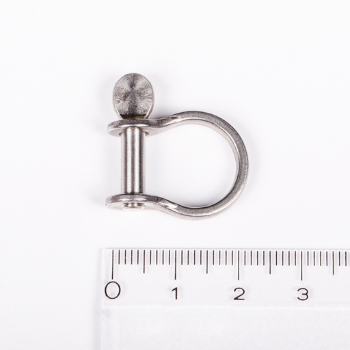 [R-RF633] Ronstan Grillo, a lira, Perno 4mm, L:14mm, W:13mm