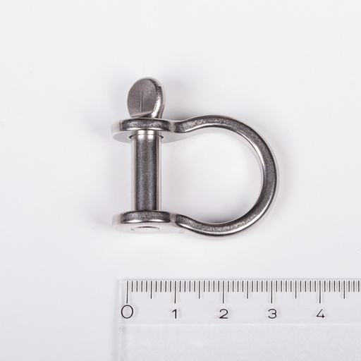 [R-RF635] Ronstan Grillete, lira, Perno 1/4”, L:21mm, W:19mm