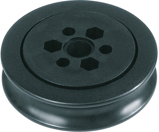 [R-RF70000] Ronstan Serie 75 BB Scheibe, Acetal, OD75mmxW20.5mmx3xID6.3mm