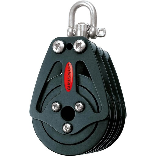 [R-RF70300] Ronstan Série 75 Poulie à billes, triple