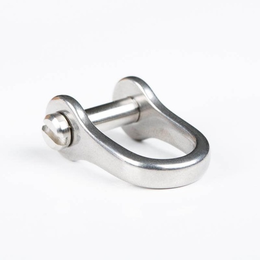 [R-RF707S] Ronstan Shackle with Slotted Pin - 3/16”, L:17mm, W:13mm