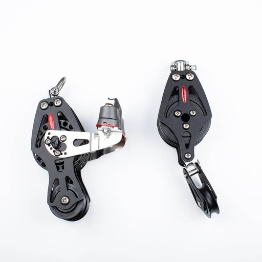 [R-RF72700] Ronstan Series 75 Sistema di scotta randa a due velocità 3:1 - 6:1 - Bozzelli superiore e inferiore