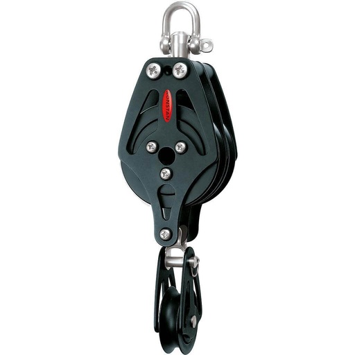 [R-RF72700T] Ronstan Series 75 Sistema di scotta randa a due velocità 3:1 - 6:1 - Solo bozzello superiore