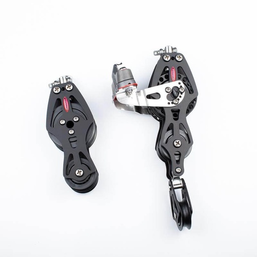 [R-RF72900] Ronstan Sistema scotta randa a due velocità, cricchetto, 2 velocità, 8:1,4:1