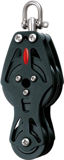 [R-RF72900T] Ronstan Series 75 Sistema di scotta randa a due velocità 4:1 - 8: 1 - Solo bozzello superiore