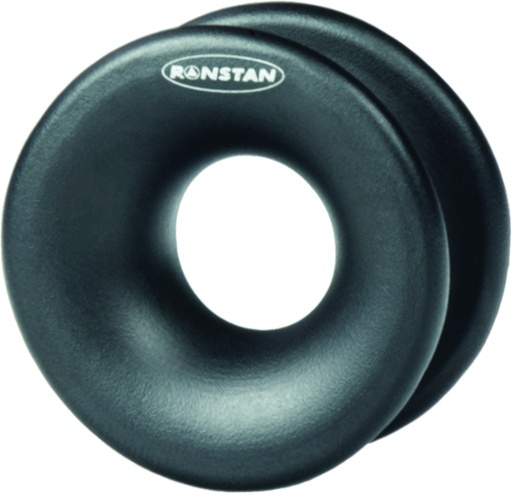 [R-RF8090-05] Ronstan RopeGlide Ring,15mm x 5mm x 7mm,Black