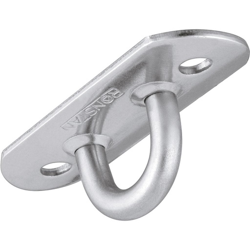 [R-RF87] Ronstan Placa de anclaje pequeña, base curvada