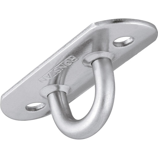 [R-RF87] Ronstan Small Eye Plate Curved Base