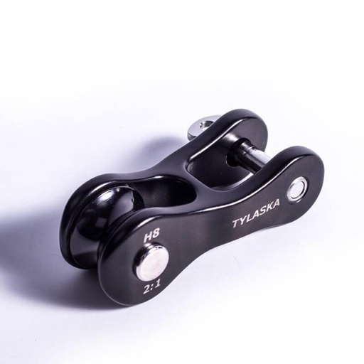 [T-TY1508] Tylaska H8 2:1 Grillete de driza de aluminio