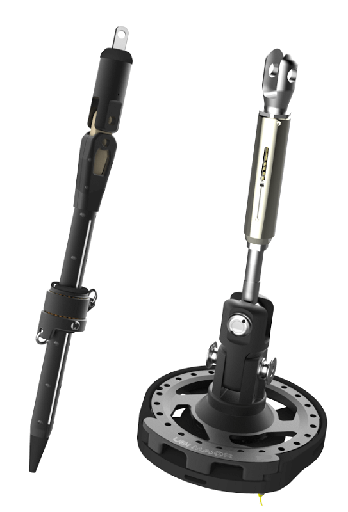 [UM-JB15FR-TX] UBI Maior Jiber-TX 15 Furler - Continuous: drum, shaft & halyard swivel