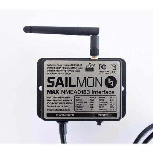 [SA-SMWLN30] Sailmon MAX NMEA0183 interface