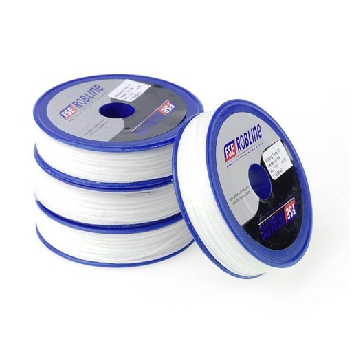 Robline FIL À SURLIER CIRÉ - 0.5mm Blanc
