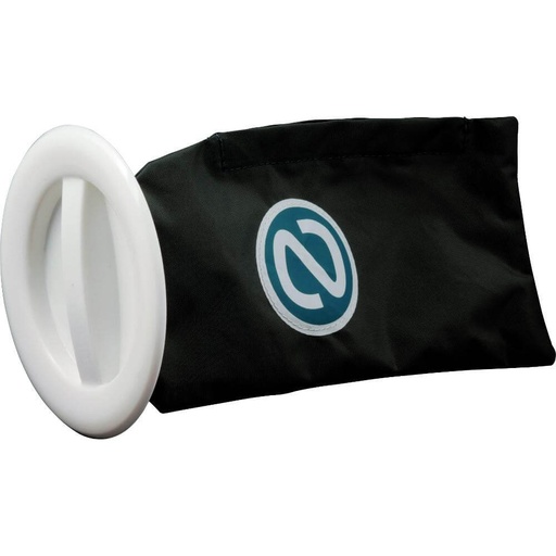 [AB-A.337W-BAG] Allen Brothers Tappo d’ispezione 110mm bianco con O-ring con sacca portatappo