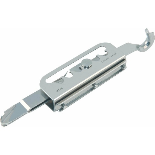 [AB-A4260-1] Allen Brothers Palanca tensora de carraca con 3 fijaciones, placa de respaldo con clip