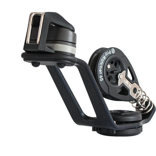 [AB-A5266ASS] Allen Brothers Mordaza de escota de mayor autoalineante con bloque de carraca