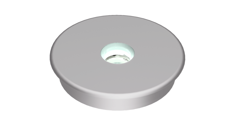 [LL-400-221] Lopolight proyector de cubierta, luz blanco/blanco/rojo, mont. empotrado