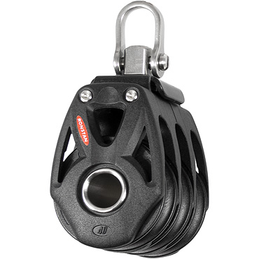 [R-RF48300] Ronstan Series 40 Ball Bearing Orbit Block™ - Dreifach, Schäkelkopf