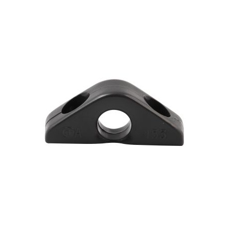 [AB-182-2SB] Allen Brothers fairleads - nylon, anthracite 23mm 2 pieces