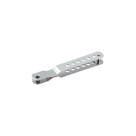 [AB-4172-1SB] Allen Brothers Shroud Adjuster made of Stainless Steel 99x46mm Ø=5mm Number of Holes: 7